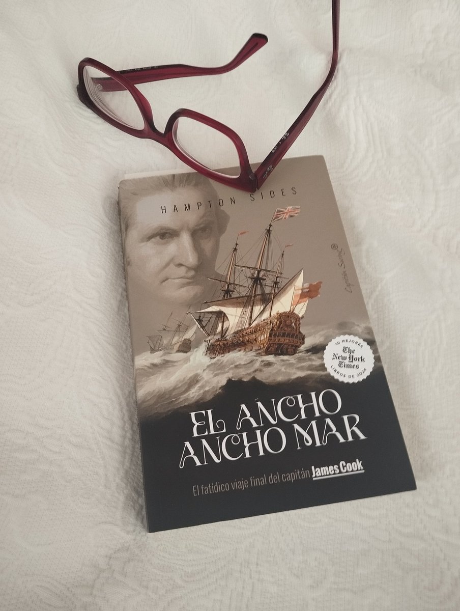 El ancho mar.
Hampton Sides, traducción de A. Diéguez.
Capitán Swing Libros.<a href="/Capitan_Swing/">Capitán Swing</a>