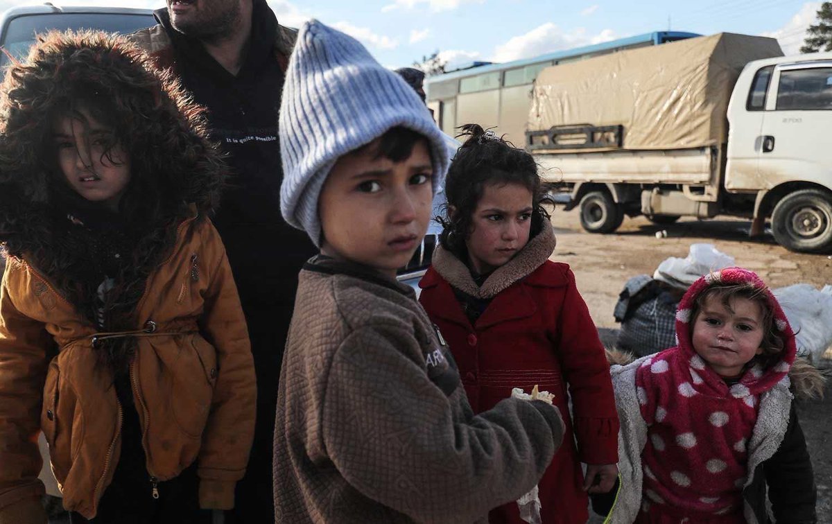Four children have died from cold exposure in Kobane, northern Syria, as the Kurdish city remains under a strict siege imposed by Damascus-backed armed factions, the Kurdish Red Crescent announced on Saturday.

#deprem #FreeIran #Syrien #سوريا #كوردستان