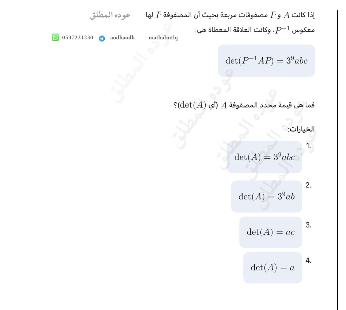 عوده المطلق tweet media