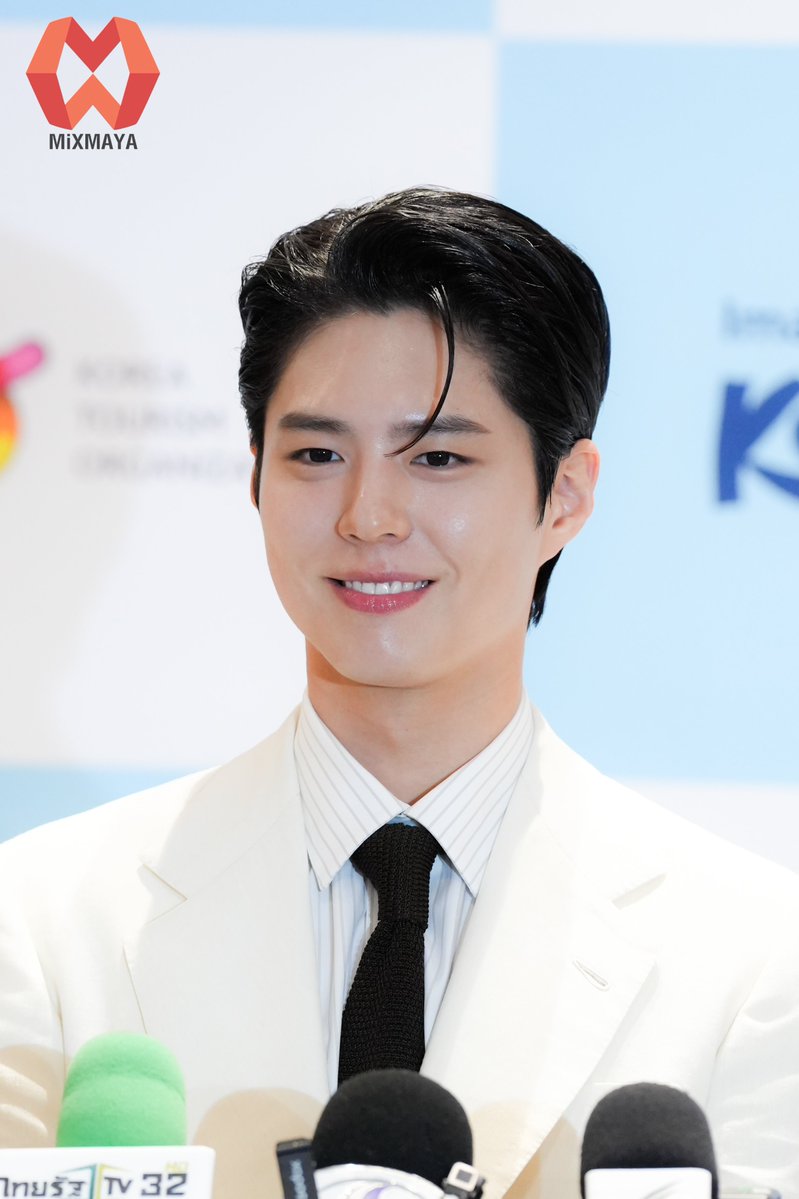 webmixmaya's tweet image. พระเอกสุดฮอต พัคโบกอม ช่วงสัมภาษณ์ในงานแถลงข่าว Korea Tourism Show Case 2026 (TITF #31) 

#KoreaTourismShowcase2026
#KoreaTourismTITF31 
#KTOThailand
#박보검 #PARKBOGUM #พัคโบกอม