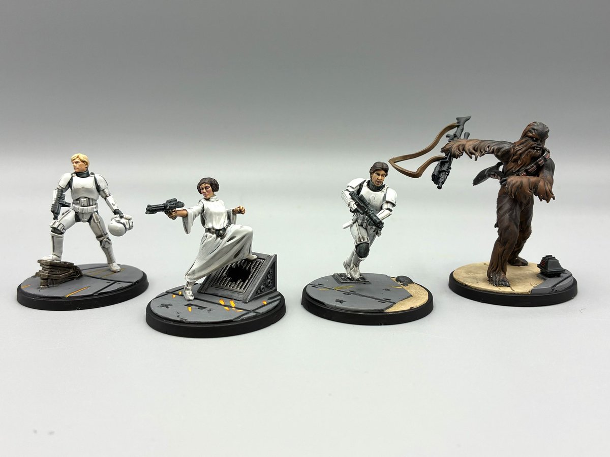 HarrySherwin's tweet photo. Into the garbage chute, Fly-Boy!
#StarWars #Shatterpaint #Shatterpoint #PaintingMiniatures https://t.co/lbUe5n3fRu