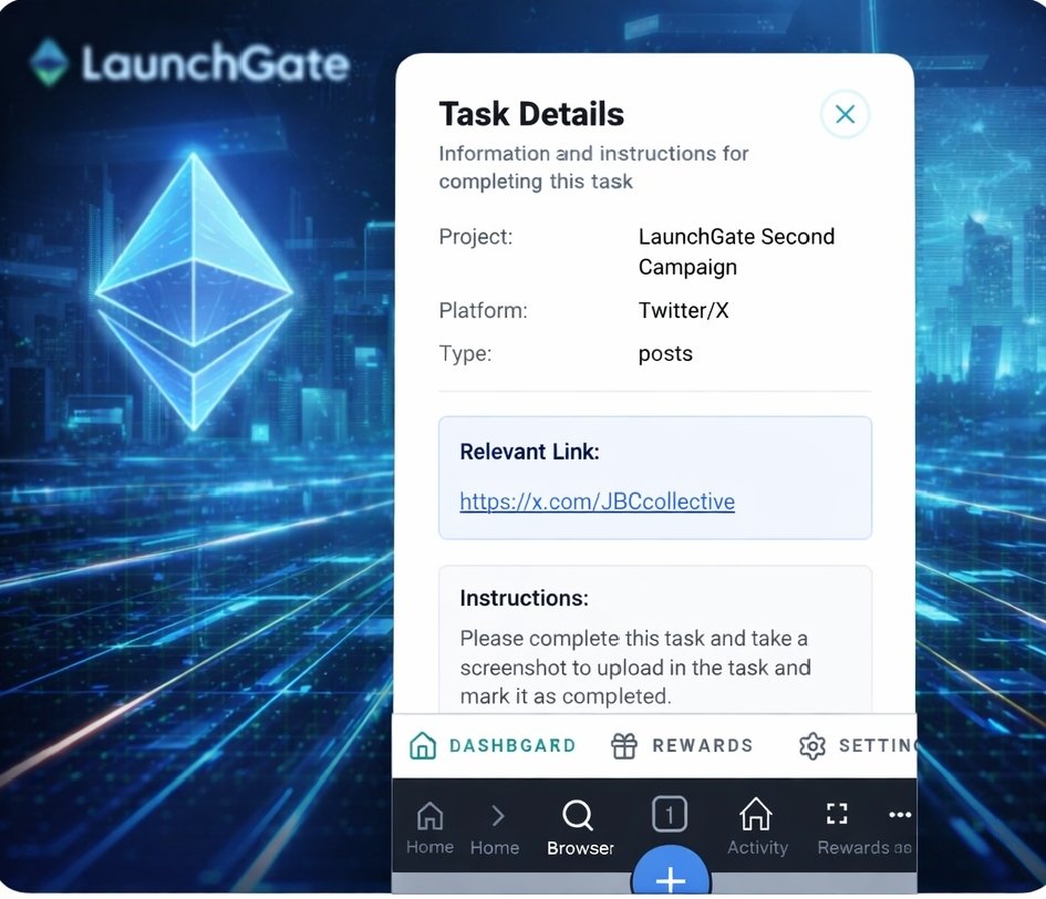 Pyiaye10's tweet photo. Another day, another task ✅  
LaunchGate Second Campaign is getting interesting 👀🔥  

Followed 👉 @JBCcollective  
Let’s go 🚀  

#LaunchGate #JBC #Crypto $JBC https://t.co/Zp8ZDJj3xG
