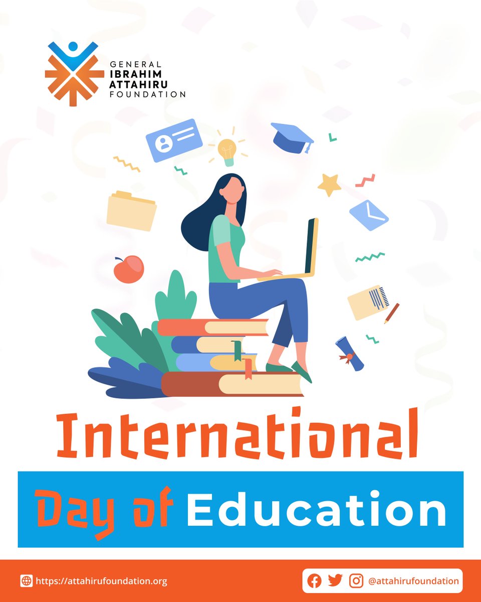gia_foundation's tweet photo. At General Ibrahim Attahiru Foundation, we champion education as the universal right that empowers communities and drives lasting progress.
#internationaldayofeducation https://t.co/p0bvmdA43H