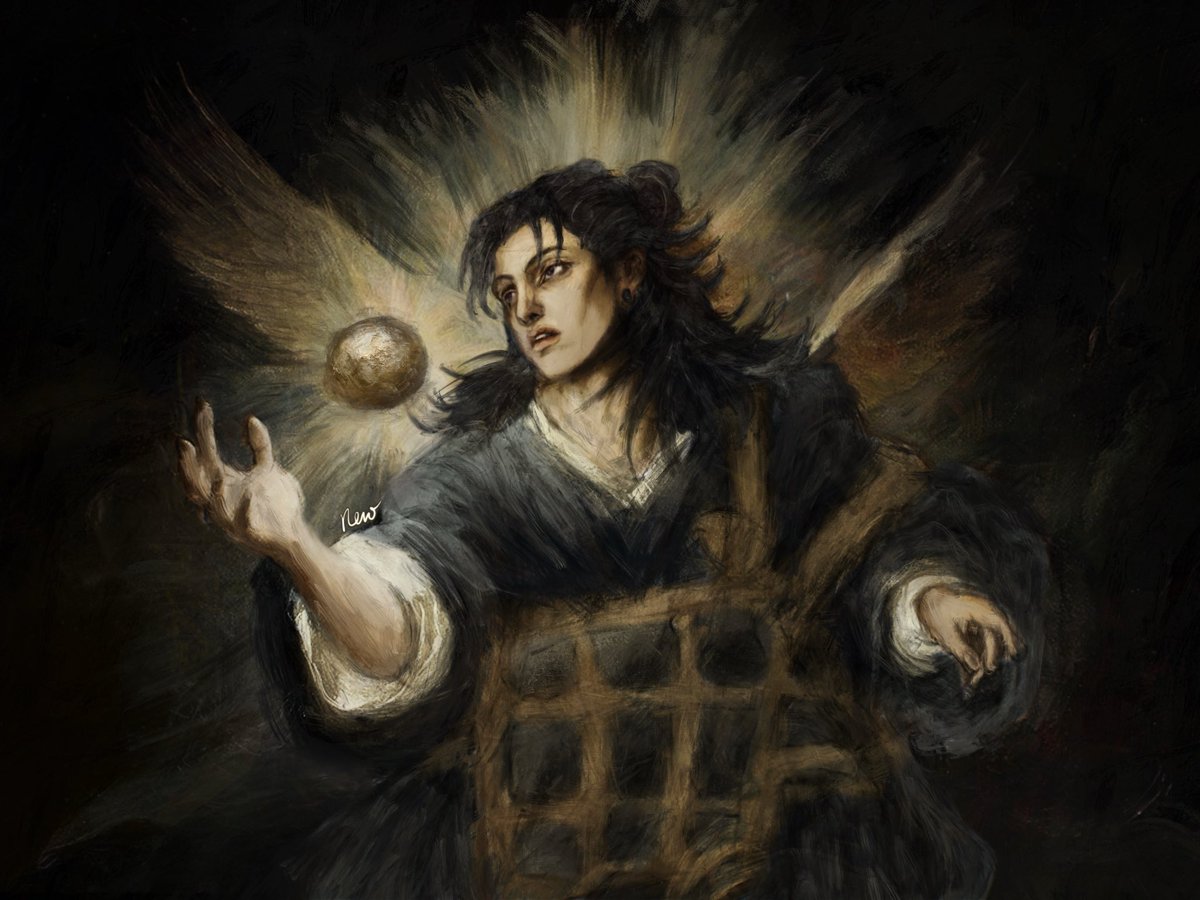 nerotrine's tweet photo. “Exorcise. Absorb. Over and Over. Who am I doing this for? Ever since that day, I’ve been telling myself. What I witnessed isn’t uncommon. I understood the ugliness of the masses. And still, I chose to be a jujutsu sorcerer who saves others”

#jjk #jujutsu #jujutsukaisen #geto https://t.co/sPXbBkly3W