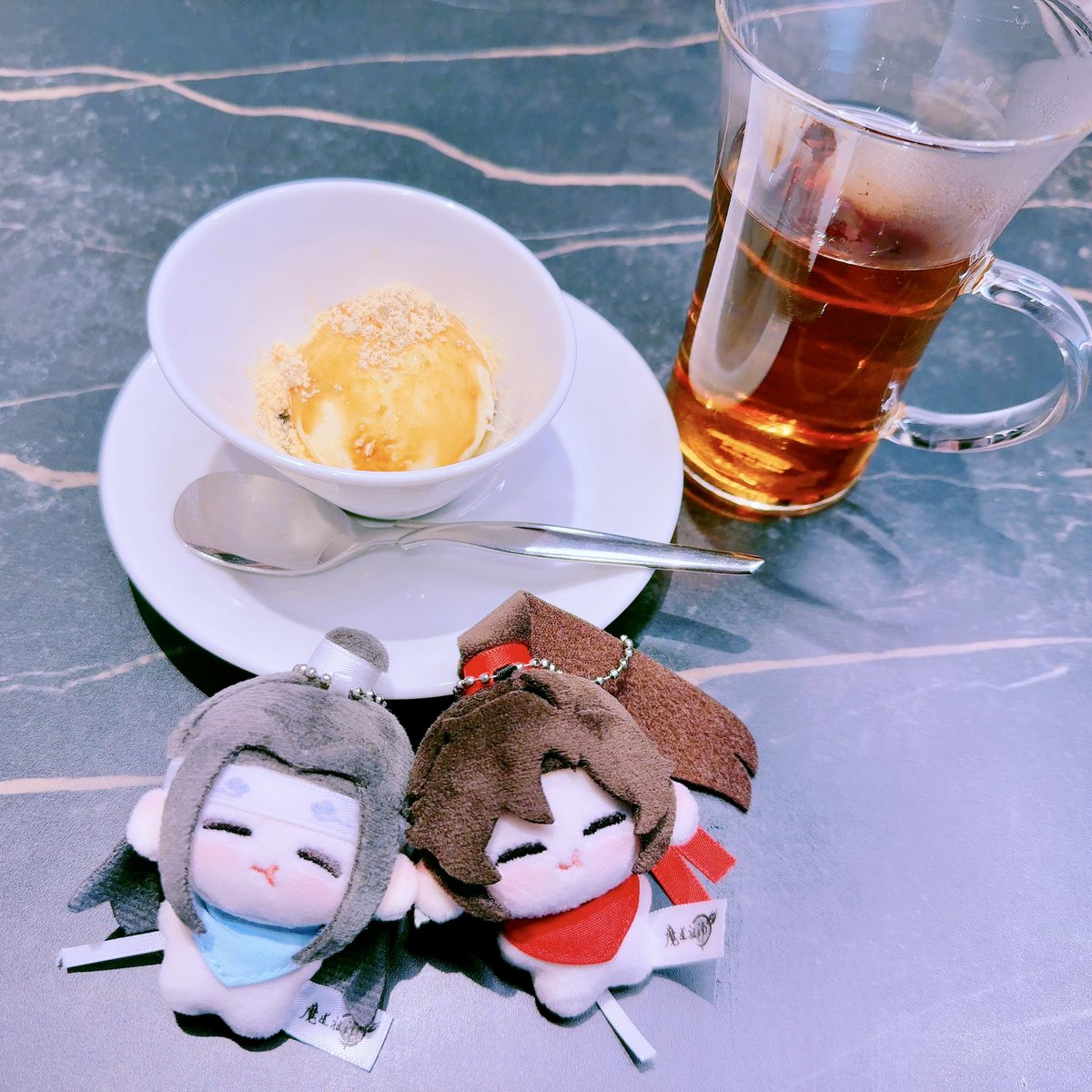 もぐもぐちゃん、ピビンバ＆焼肉ですよ🤲🏻

 #MXTXぬいのいる生活