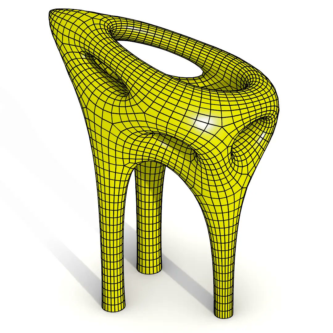 Parametric3d's tweet photo. In this Grasshopper Kangaroo tutorial, you’ll learn how to generate an inflated mesh around a network of interconnected lines using physical simulation.

Example + Tutorial 👇
https://t.co/rcbfuH4b6l https://t.co/KpJILgsGFU