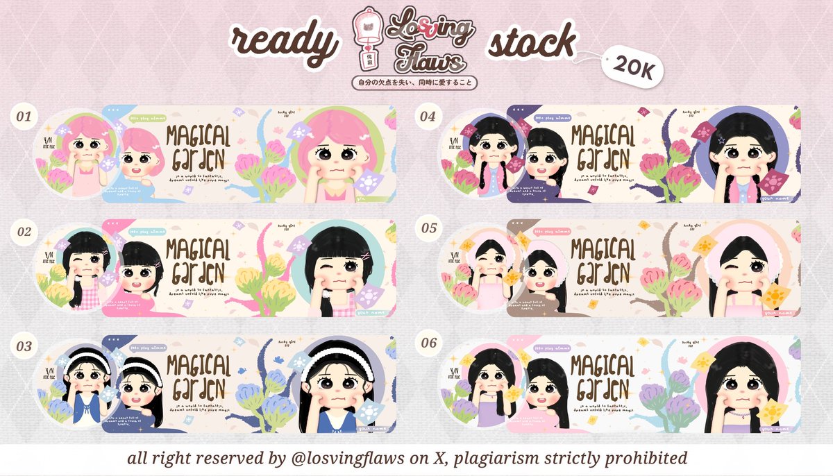 losvingflaws's tweet image. help rt / repost ia men temen, maaci🌷

eLoDy bawa 12 layout ready stock chibi non chara lagi, daaaann nanti direname sesuai nama temen-temen yang jajan ia 💝 lesgow choose your chibi___&amp;lt; ! 

more info cek alt ok ok? OK :3

#zonauang