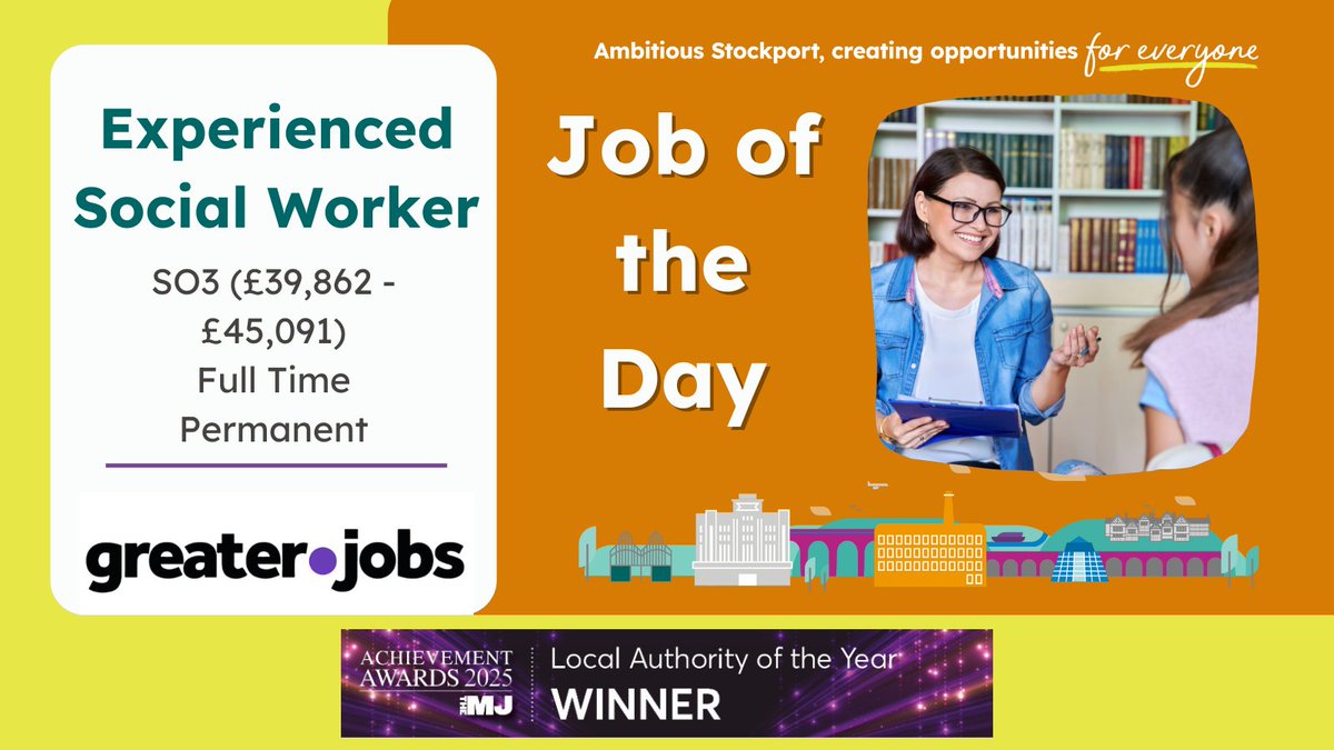 We're looking for an Experienced Social Worker to join the Adult Safeguarding Team.  Are you interested in working in partnership with adults to manage risk and develop protection plans to prevent harm occurring?

Find out more 👉 orlo.uk/42qmn