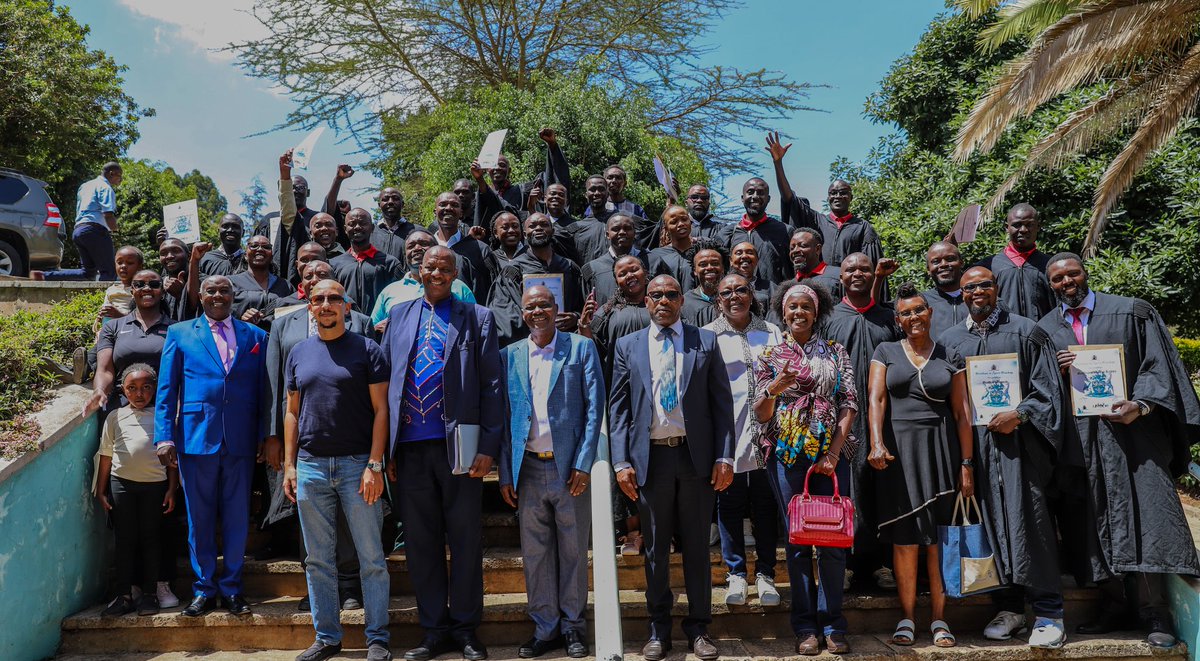 OlympicsKe's tweet photo. Sacrifice paid off, purpose unlocked, and the future of sport just got brighter. Congratulations to the entire cohort! πͺπ°πͺ
#TeamKenya
#Supportingdreams https://t.co/iurwbRcecv