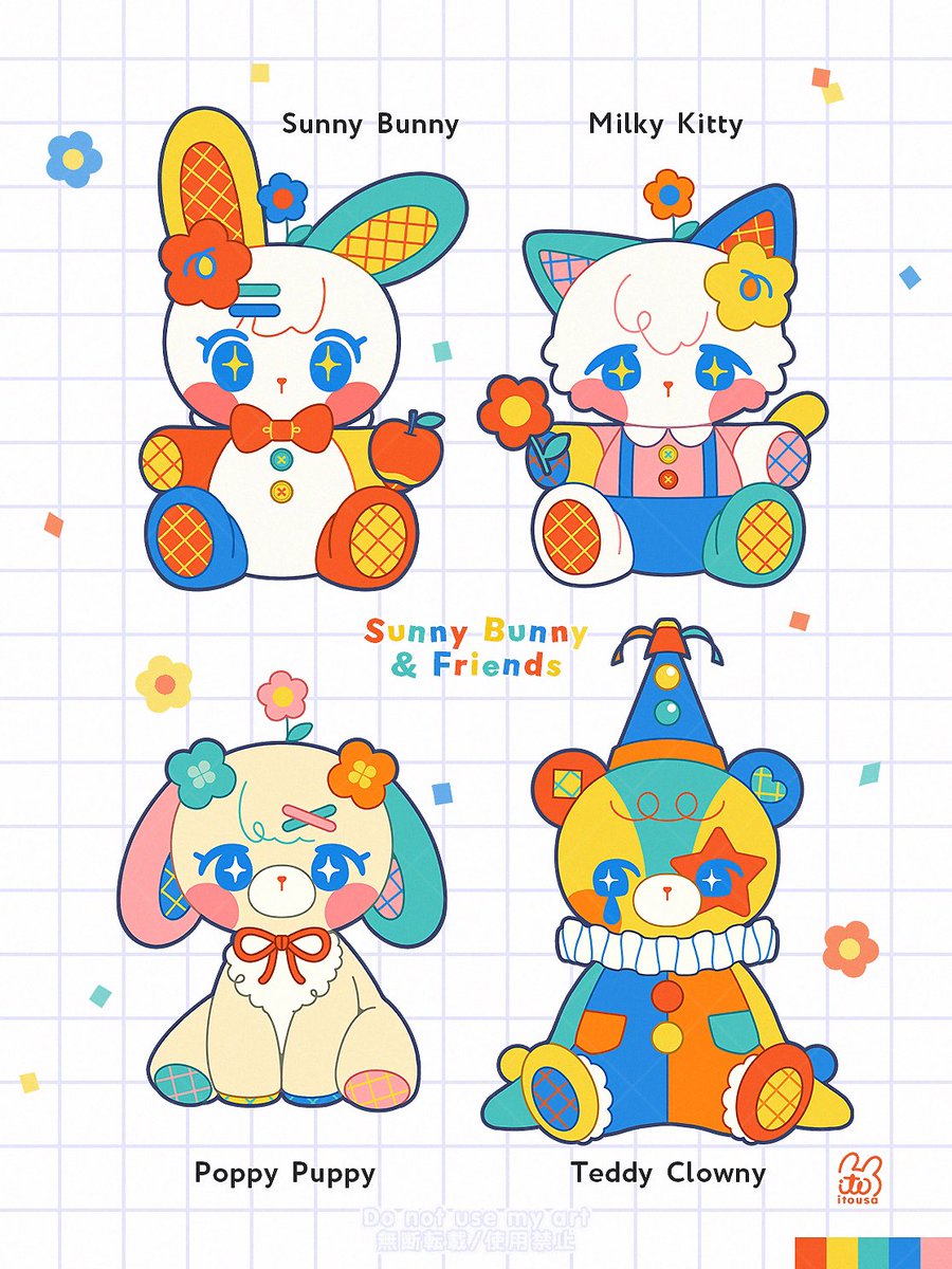 _itousa's tweet image. 🛝🍎 Sunny Bunny &amp;amp; Friends 🌼⛳️
Sunny Bunnyに新しいお友だちができたよ！