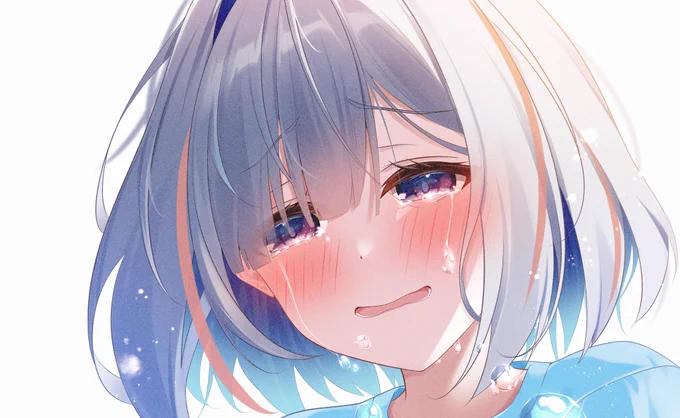 また泣いてる