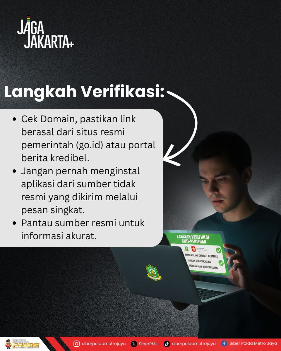 Siber Polda Metro Jaya tweet media