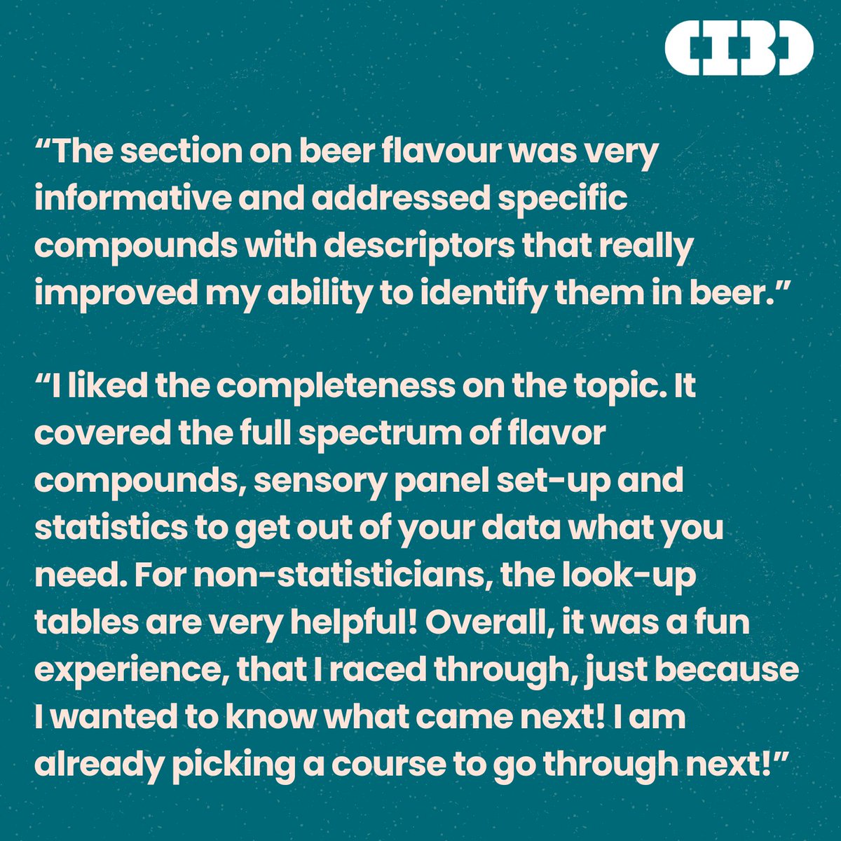 Chartered Institute of Brewers and Distillers tweet media