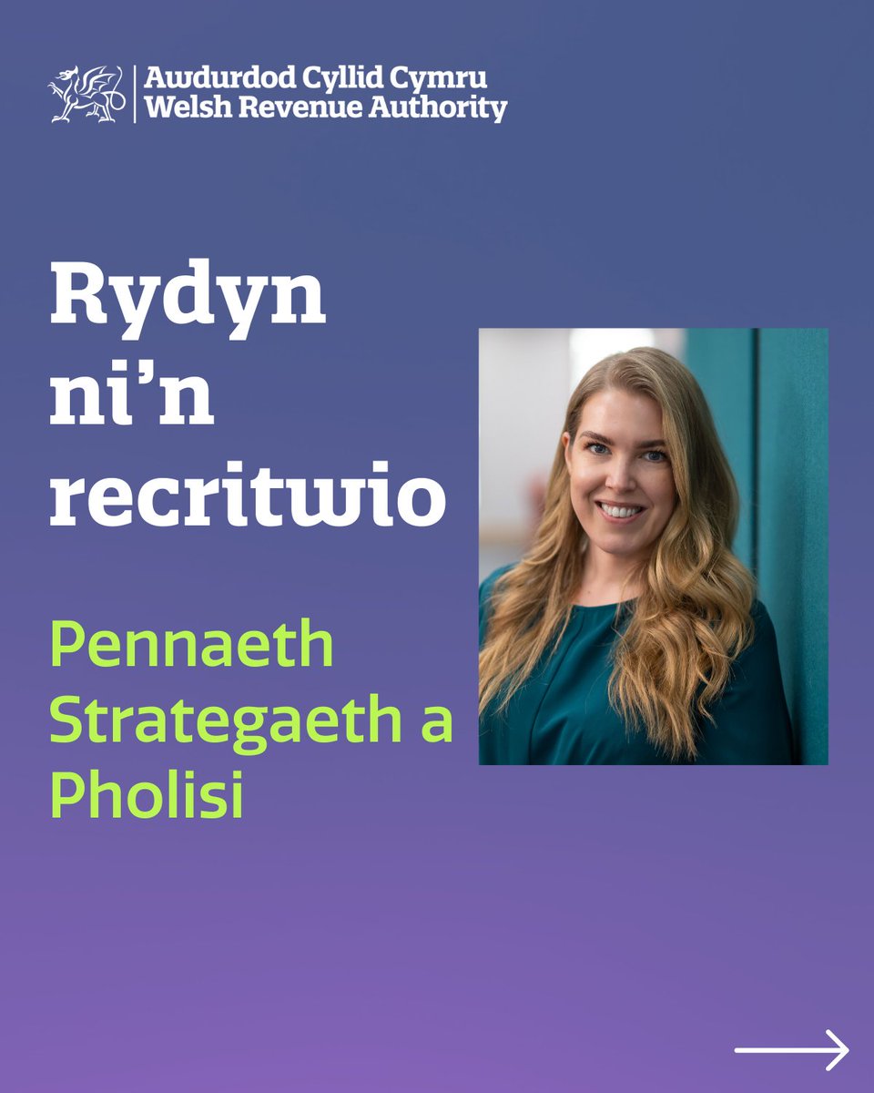 ACCtrydar's tweet image. 📢 Rydym yn Recriwtio: Pennaeth Strategaeth a Pholisi  

Yn barod am eich rôl arweinyddol nesaf? 

 🗓 Cau: Dydd Iau 5 Chwefror 

💻 Sesiynau gwybodaeth: 28 Ion am 12:30yp a 4yp  

👉 Gwneud cais: civilservicejobs.service.gov.uk/csr/jobs.cgi?S…