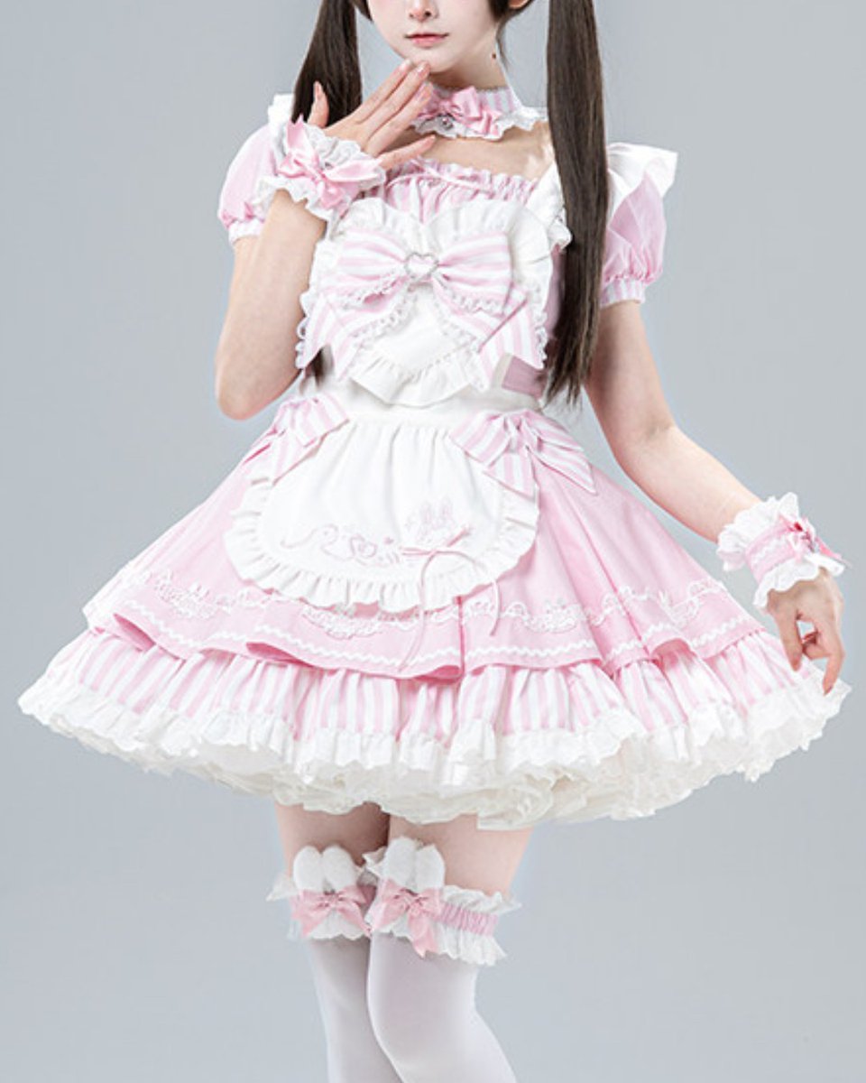 ✨予約開始✨ ウサギメイド フルセット【Doki Cherry】 ハートリボンな