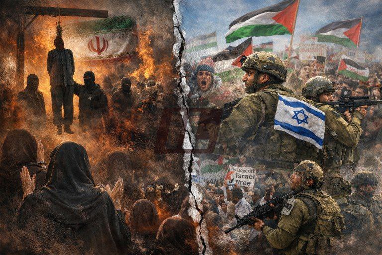 LA HIPOCRESÍA MUNDIAL HA QUEDADO EXPUESTA

En Irán está ocurriendo un genocidio silencioso y continuo: ejecuciones, represión de mujeres, persecución de minorías, eliminación de opositores al régimen y ¿el mundo??? guarda silencio.

No hay manifestaciones masivas, no hay gritos