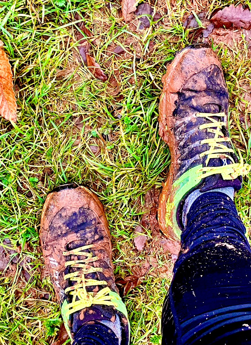 Killerton Parkrun one of the few that went ahead in the South West today.  Thanks to all today’s volunteers 👏👏👏
Wet, muddy and windy. Definitely a course for trail shoes!
#LoveParkrun #Devon #StormIngrid