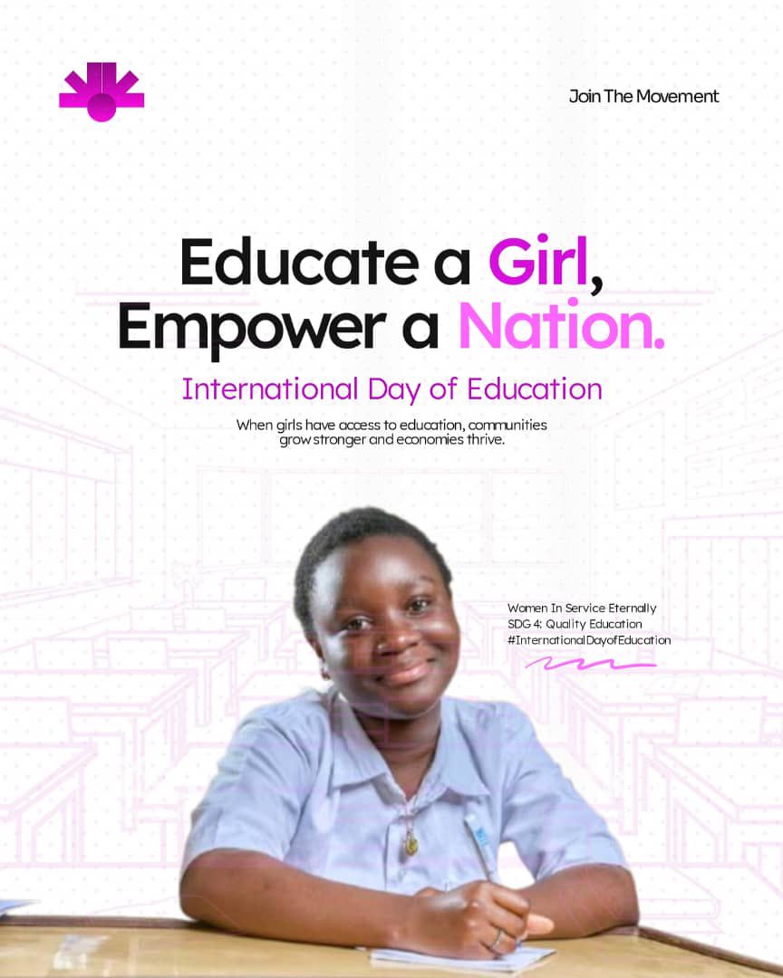 WISEFOUNDATION2's tweet image. On #InternationalDayOfEducation , we spotlight SDG 4   which aims at ensuring inclusive, equitable learning opportunities for all. 📚✨

Invest in lifelong skills. Support educators worldwide. ✅

Together, we can drive innovation and build a better world. 💫

#SDG4 #Education