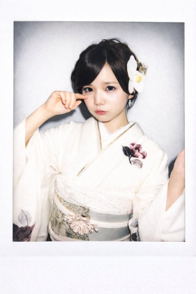 振袖ランチェキ👘 20歳も幸せになろう。 #あいすが食べたい