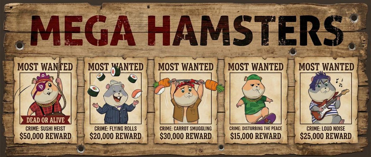 MEGA Whitelist Giveaway for <a href="/MegaHamsters_/">Mega Hamsters</a>
20xOG(GTD) and 45xWL spots to win..
🏆 65 total winners....
To enter:
1️⃣ Follow <a href="/Brielle_bliss/">Brielle🧡📿</a> and <a href="/MegaHamsters_/">Mega Hamsters</a>
2️⃣ Like, RT &amp; drop your EVM wallet ...
Note: If i react to your comment, you're in!!!