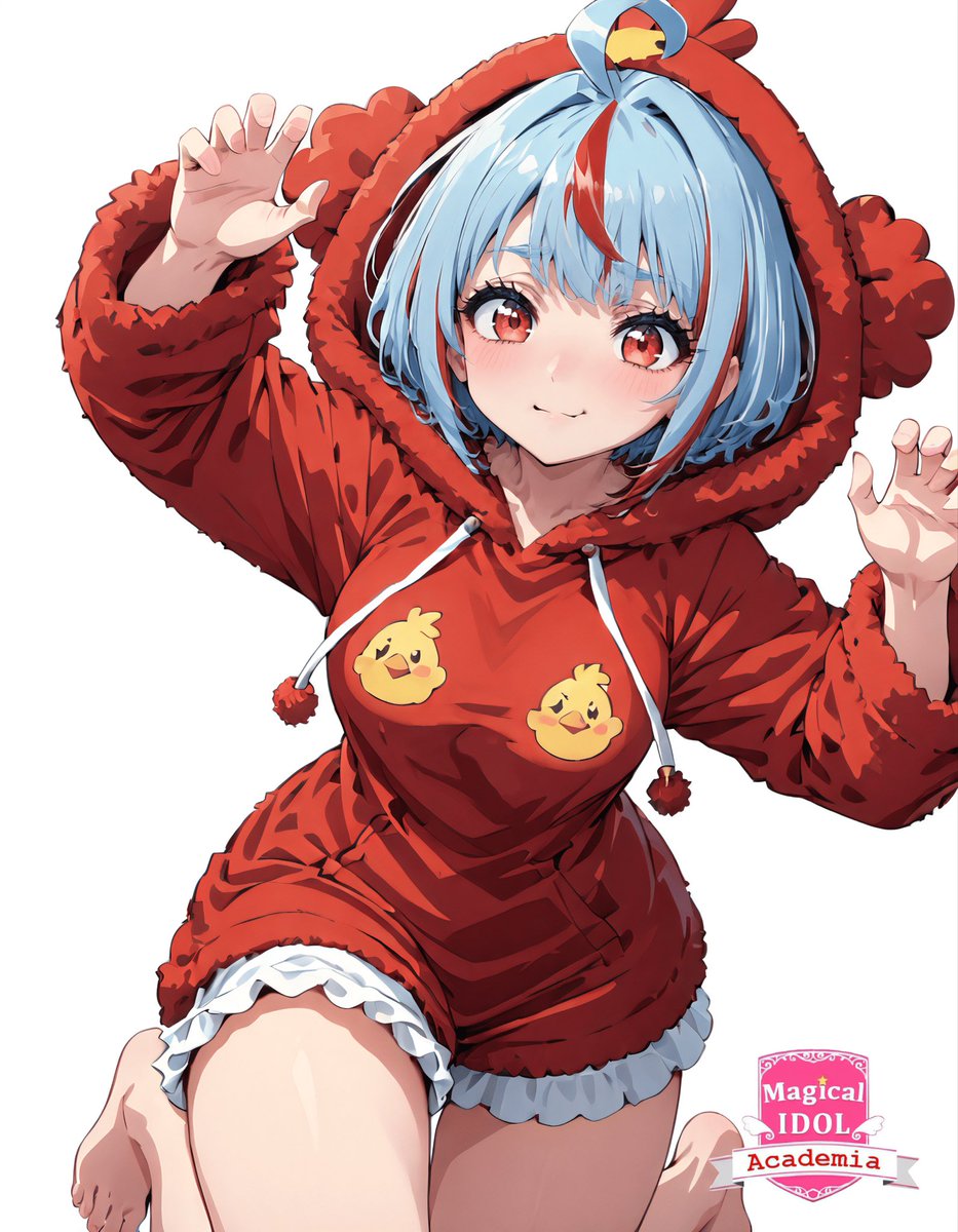 こんばんは❣️ 本日ラストはニワトリさんジェラピケなひかりちゃん