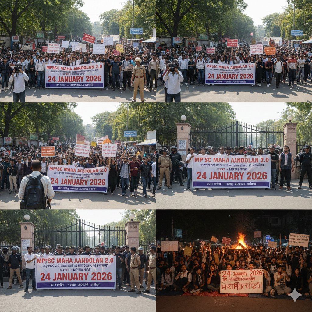 एक छात्र अकेला कमज़ोर होता है,
लेकिन हजारों छात्र मिलकर इतिहास बनाते हैं।
आइए, MPPSC आयोग पहुँचकर
अपनी आवाज़ को ताक़त दें।
12 बजे, DD गार्डन भोलाराम
#भर्ती_सत्याग्रह_2.0
#MPPSCStudents #आयोग_चलो #छात्र_अधिकार