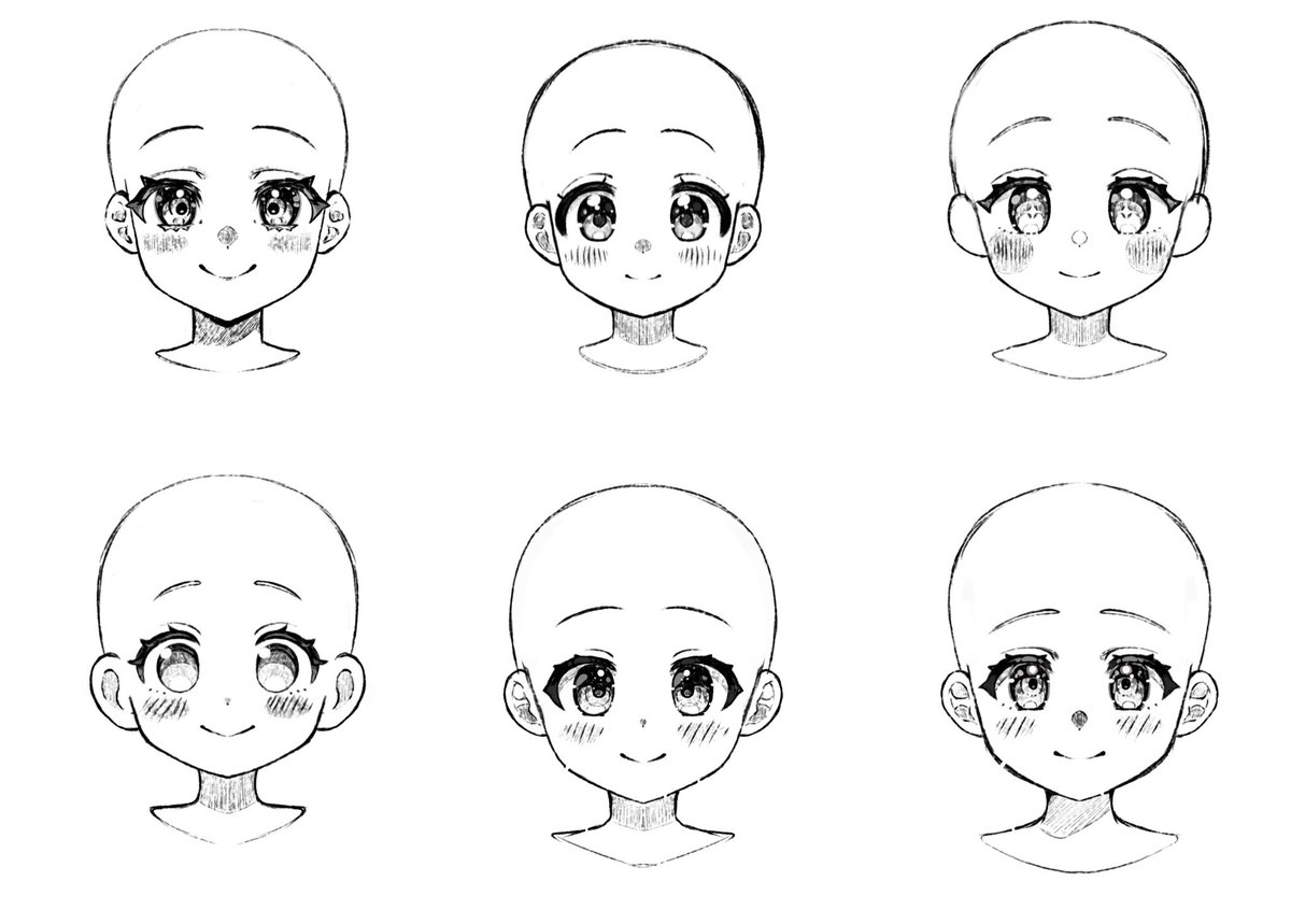 好きなイラストレーターさんのお顔を描いてみて勉強してました、！
どなたか分かりますか👀