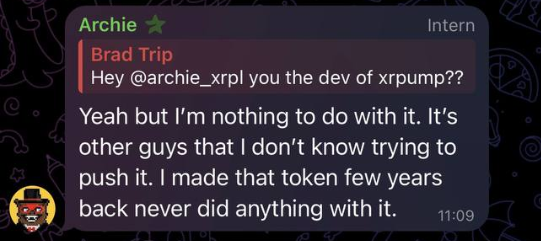 DoNcHuiiiToX's tweet photo. DEV CONFIRMED. OLD TOKEN. SUPPLY SAFE.
and while heβs posting $XRP pump charts every day, the community is turning that energy straight into $XRPUMP ππ₯
#XRPUMP https://t.co/DpgUIrIz72