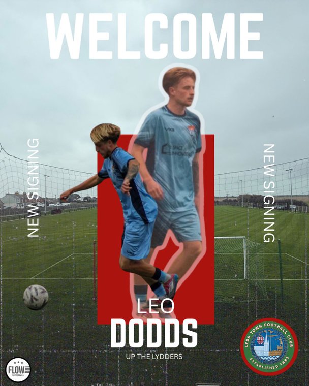 Lydd Town FC latest signing …
A warm welcome to Leo Dodds 💪
UP THE LYDDERS
lyddtownfc.co.uk/teams/275534/n…