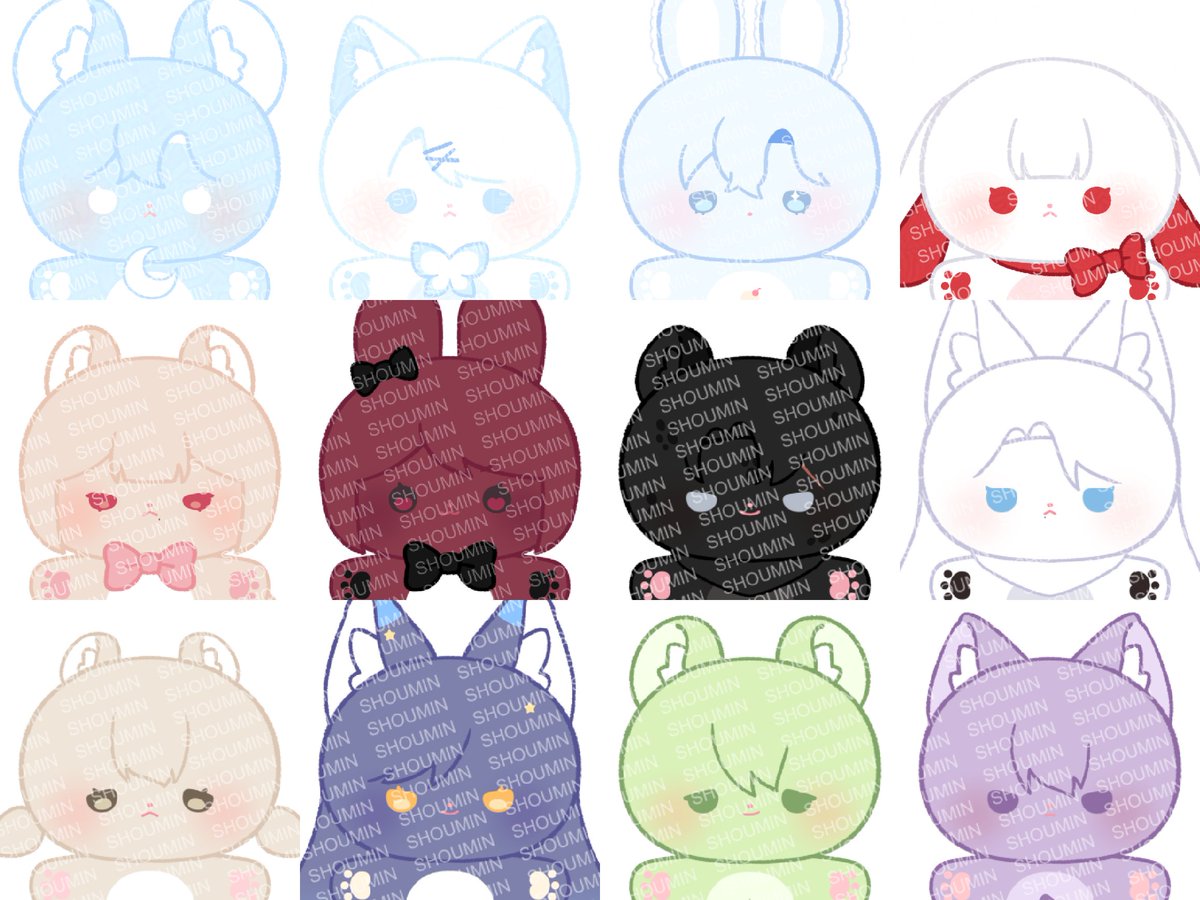 슈민 커미션계 tweet media