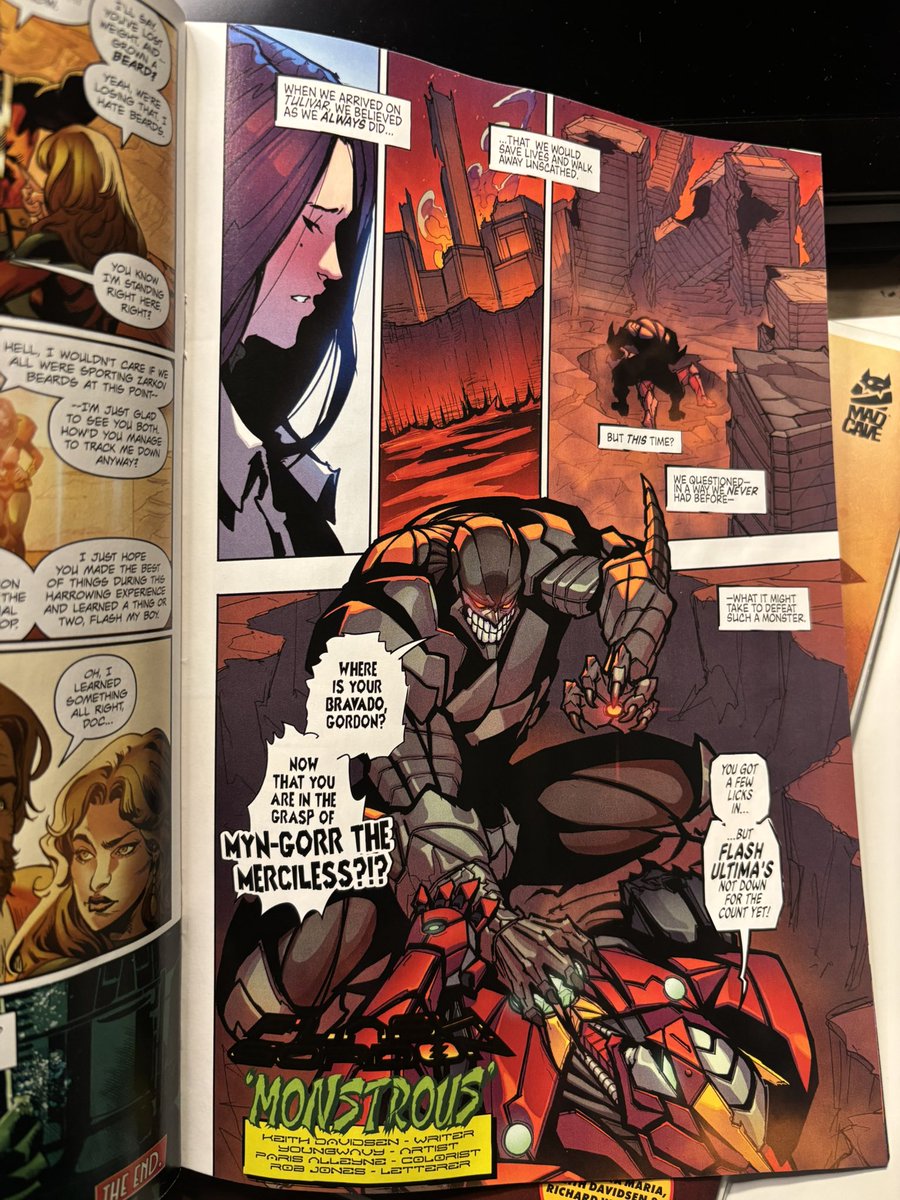 Youngwavy_Comix's tweet photo. 🚨Flash Gordon Quarterly #6 officially hits comic book shelves next Wednesday, featuring an eight page short story I drew! I learned a lot throughout this entire project working with industry professionals on such an iconic character, it was an honor! https://t.co/mttQopwC7Z