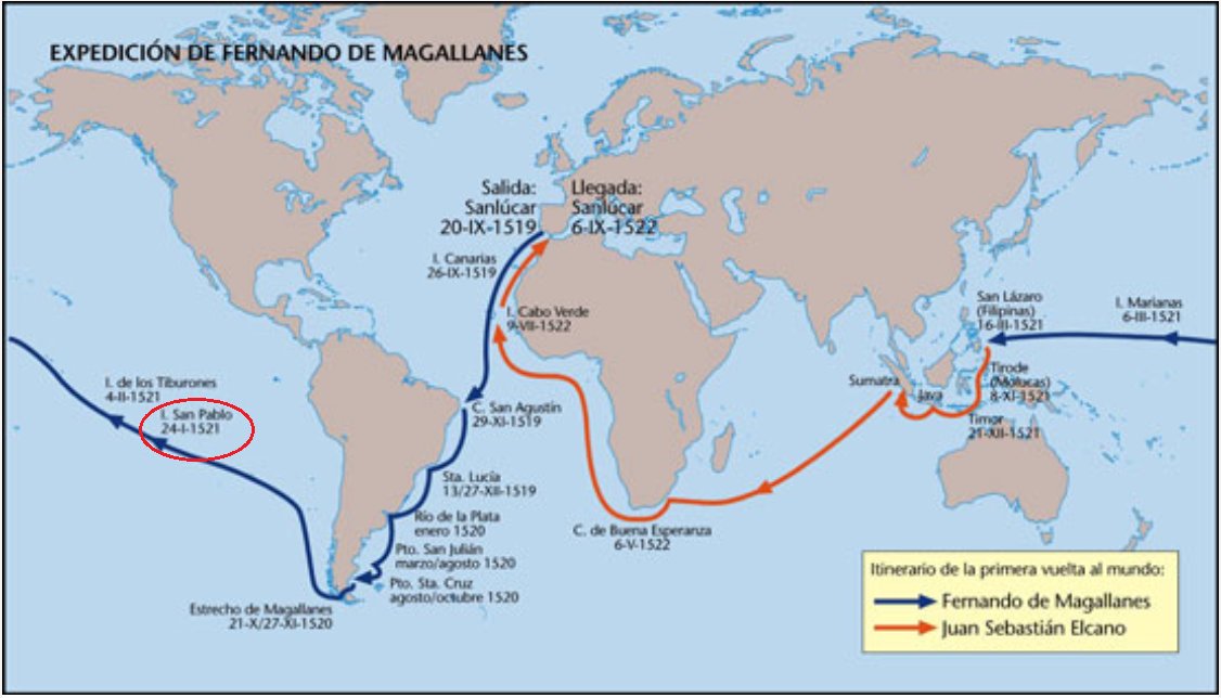 javierleoncio49's tweet photo. El 24 de enero de 1521, hoy hace 505 años, Fernando de Magallanes descubrió la isla de Puka-Puka (San Pablo) en el archipiélago de Tuamotu. #Polinesia, #Tuamotu https://t.co/5lkCPFKHKz