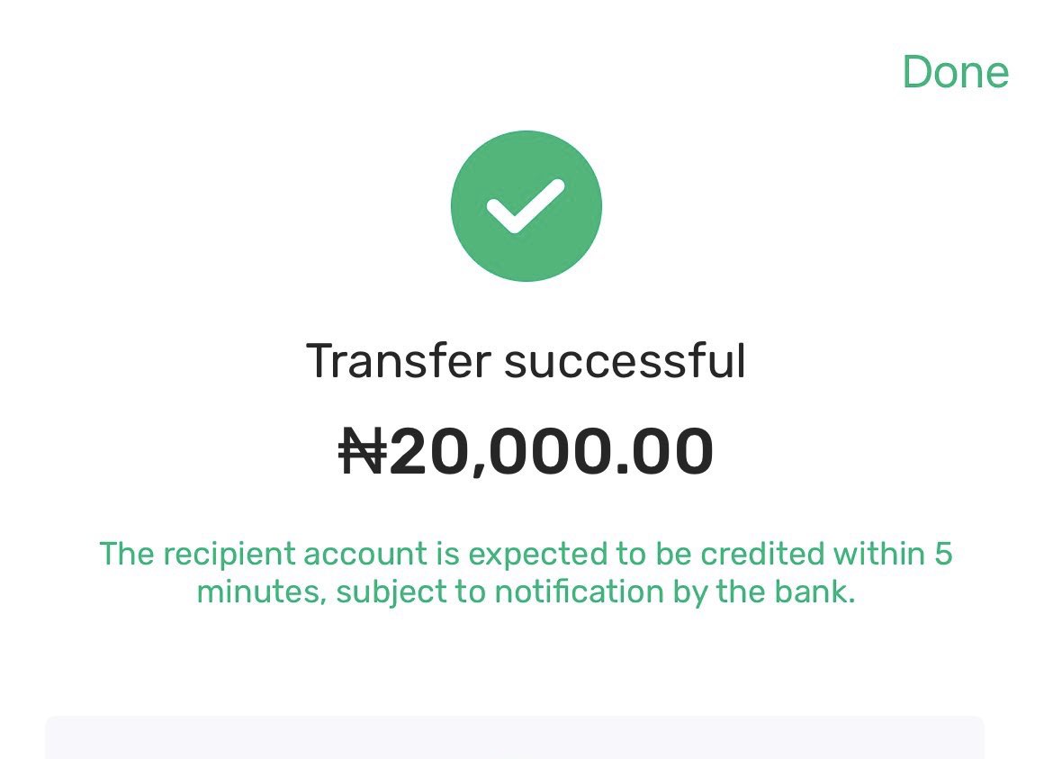 Crediting has started 
Drop any bank or Opay for fast payment 

Retweet&amp;like and join my Telegram with evidence 👉🏻  t.me/Winning_Bs
I will credit you