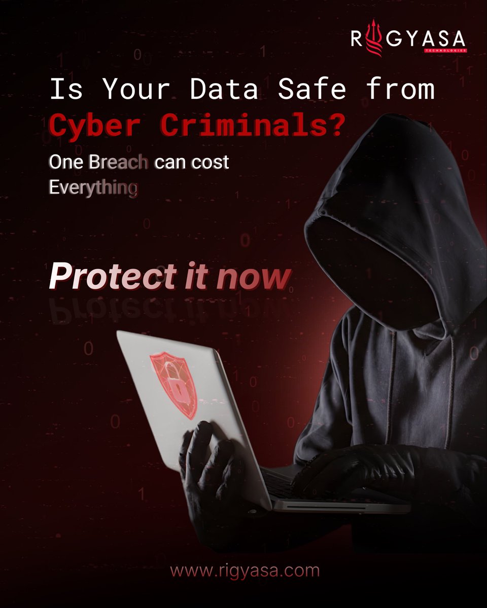 rigyasatech's tweet photo. One data breach can cost you everything - revenue, trust, and reputation.
Protect it now.
Contact Us Now
📞 Call: 8889555393
🌐 Visit: https://t.co/oMdI3aCKMs
#Rigyasatechnologies #Cybersecurit #Cybercrime #DataPrivacy #Hacking #DataSecurity #databreach #protectdata #business https://t.co/UlsHIHVIOG