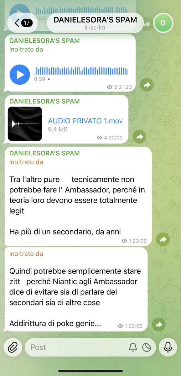 DANIELESORATUBE tweet media