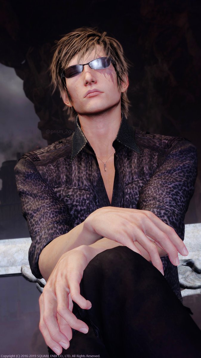 いつでもスタイリッシュさは忘れない✨
#FF15 #IgnisScientia #イグニス