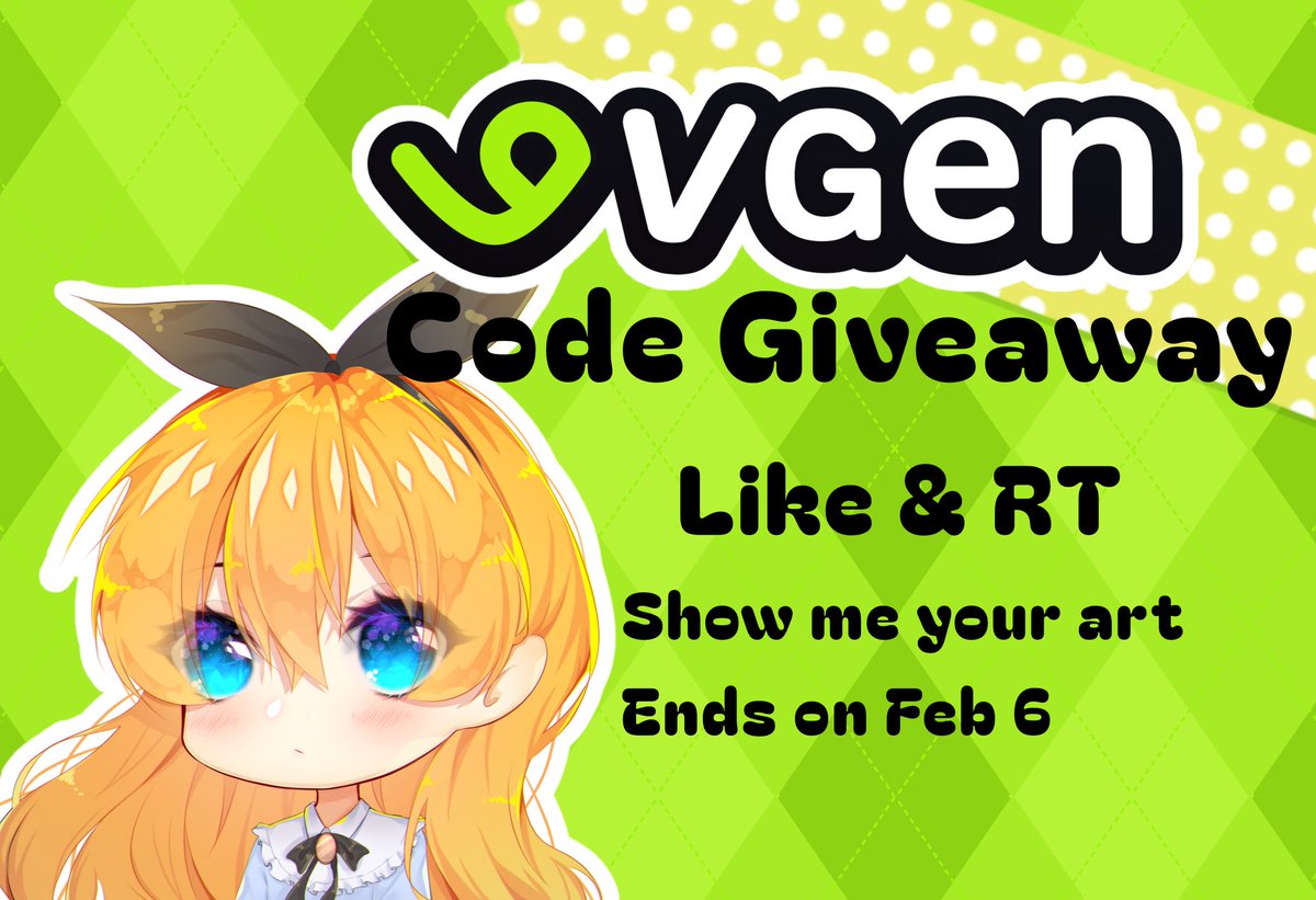 Hanixi444's tweet image. 𝐕𝐠𝐞𝐧 𝐜𝐨𝐝𝐞 𝐠𝐢𝐯𝐞𝐚𝐰𝐚𝐲! 
3 available invites!!

💕💕💕💕 
Like + RT
Show me your art 
Ends on Feb 6
No AI pls
Winners will be randomly pick

#VGenCode #Vgen #giveaway