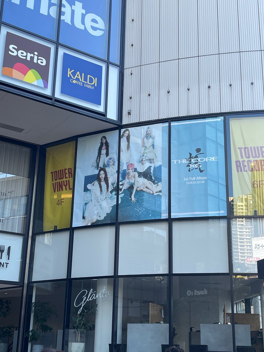 XG】 1st Full Album『THE CORE - 核』 🦋大型パネル展示 🦋三角POP