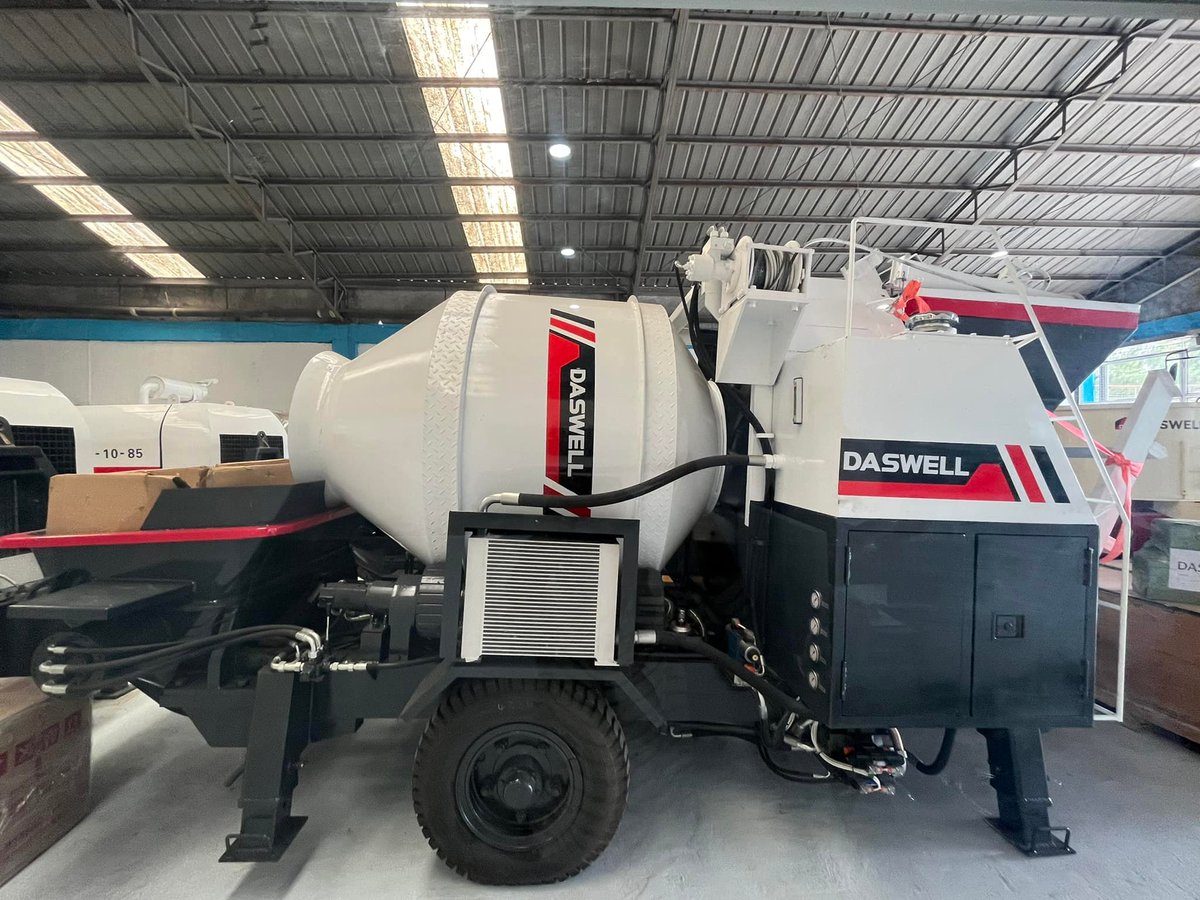 DaswellMachine1's tweet photo. Daswell DIESEL MIXER WITH PUMP in Philippines !!! 
Model: DHBT50 
Mixer capacity: 18-22cbm/hr
Pumping Capacity: 50cbm/hr
Know more:https://t.co/c9URhpbrmJ
#DaswellGroup#Daswellconcretemachine#Daswellconcretemixerwithpump#daswellphilippines https://t.co/ViBBMrX2O2