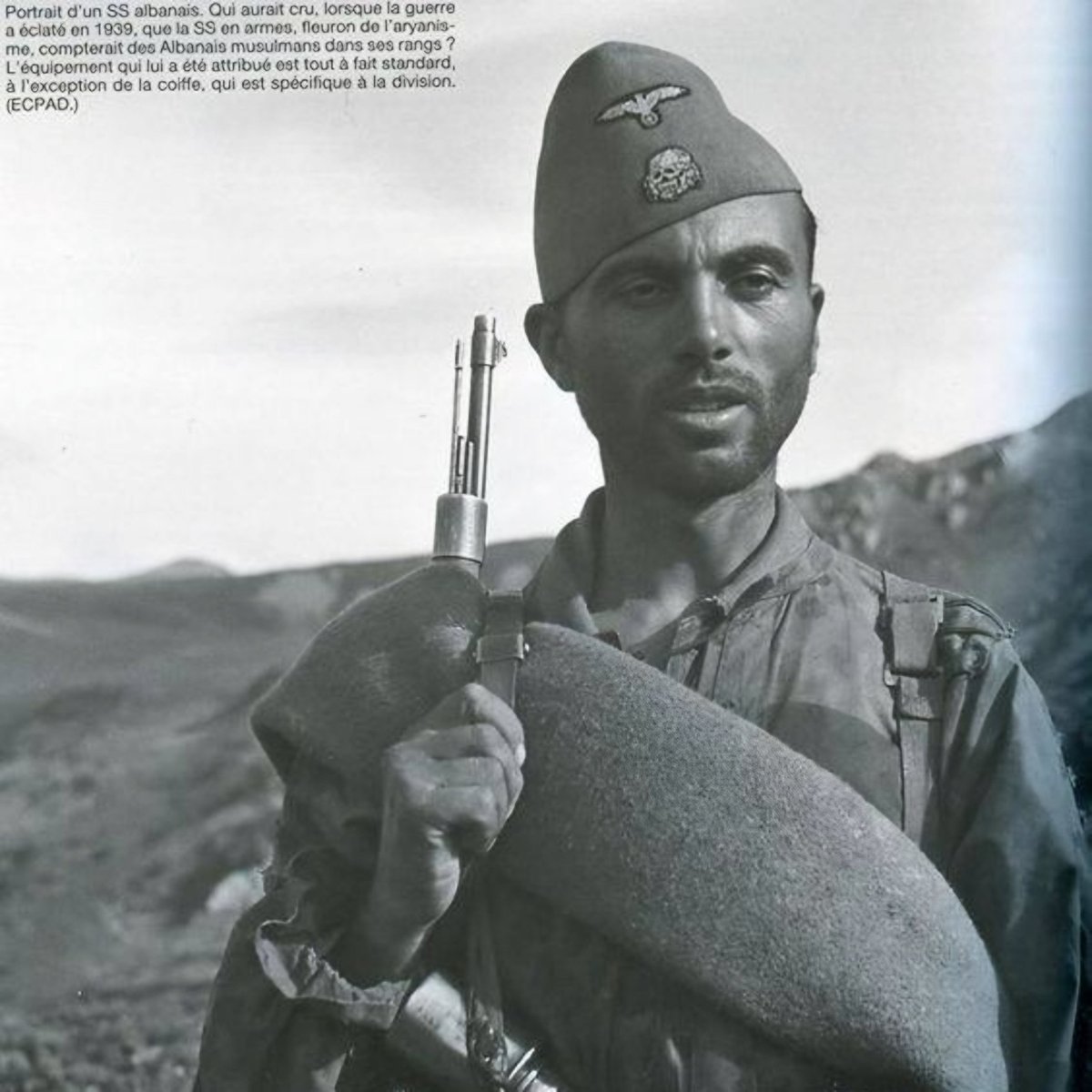 LionOfMacedon's tweet photo. @ErnestoFerrari9 Albanian 21st Waffen Mountain Division of the SS Skanderbeg.
#Albania #NaziCollaborators https://t.co/wWPW2zwRr9