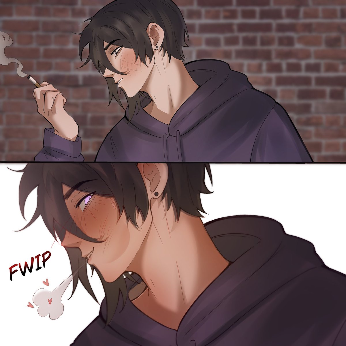 slowPol1's tweet image. Guys ngl saw the trend and smt possessed me to draw this holy Sebastian will be the death of me 
#StardewValleyfanart
#stardewvalleysebastian