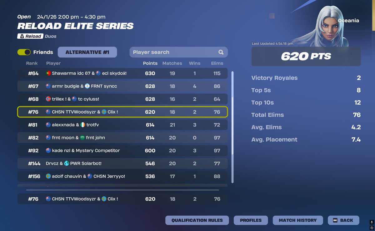 76th Alternative RELOAD ELITE SERIES

<a href="/chosenhq/">Chosen</a>