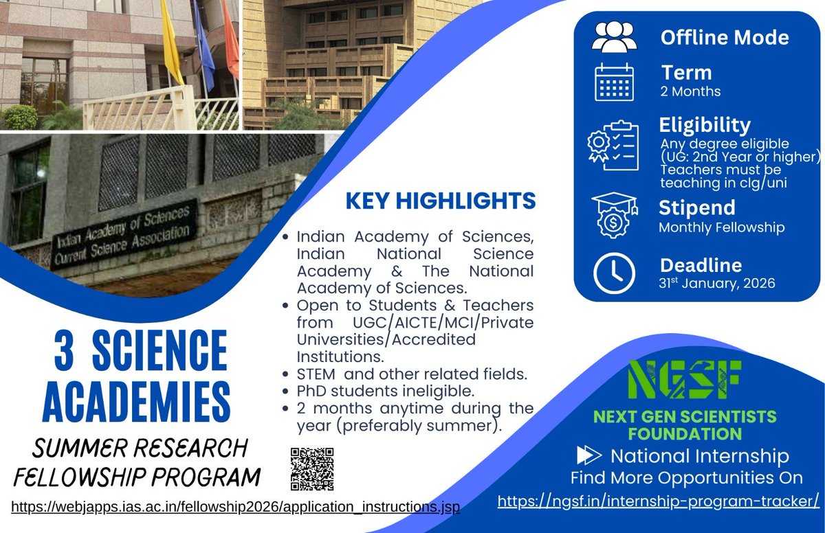 Next Gen Scientists Foundation tweet media