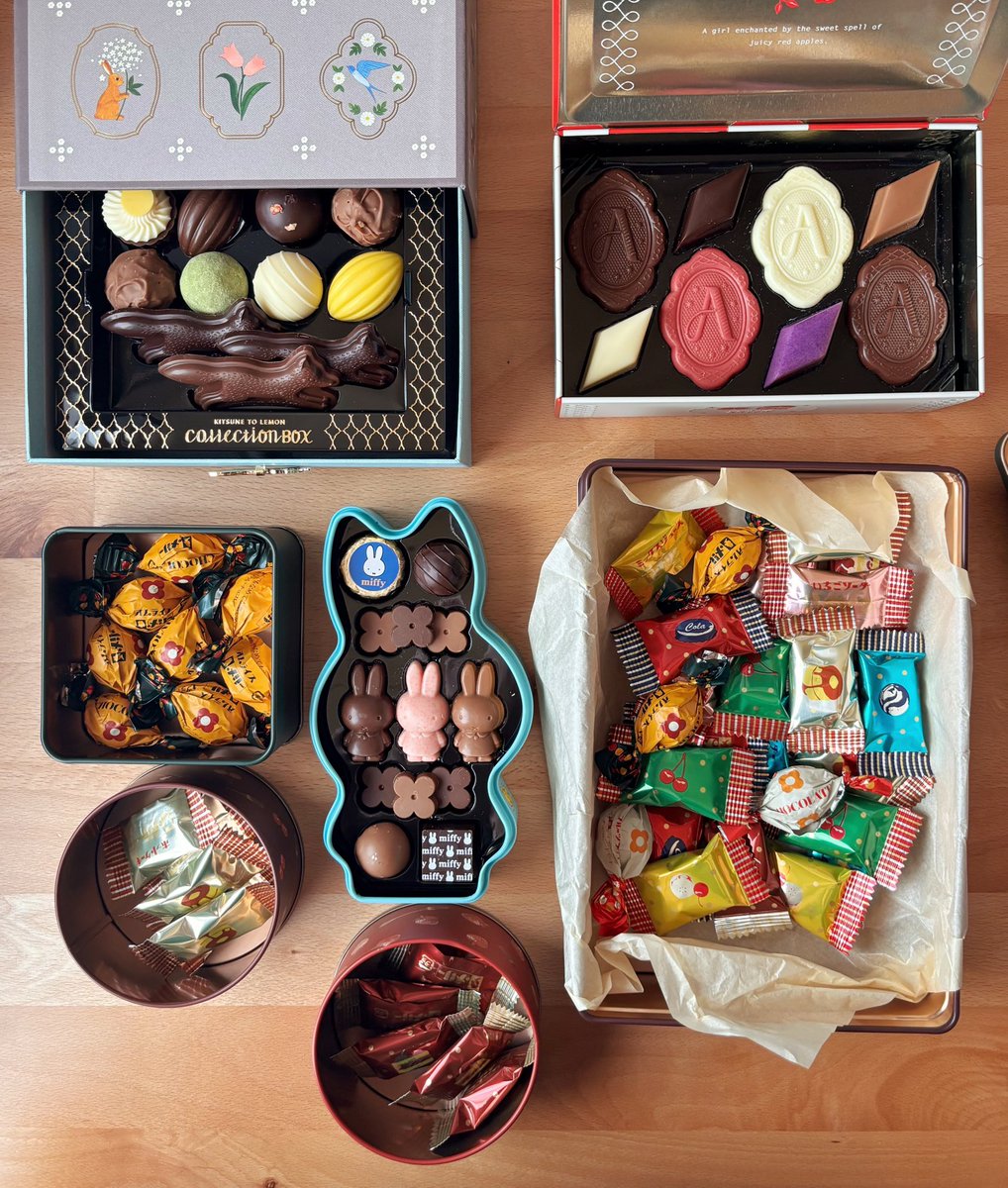 はい、かわいい。 ちなみに上の2つはチョコ2段！！ なんて幸せなんだ。