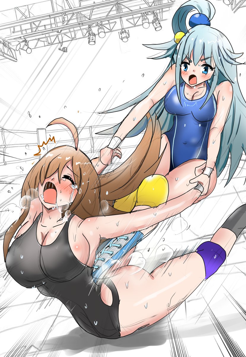 女神様VSアンデッドの王
「アンデットごときがプロレスなら女神である私に勝てると思ったのかしら？ぷぷぷぷ】
「やめてくださいアクア様ぁ～」
アクア様とのプロレスごっこで虐めらてしまうウィズさんとかアニメでみたいです(笑)

このすば4期制作決定嬉しいです！！