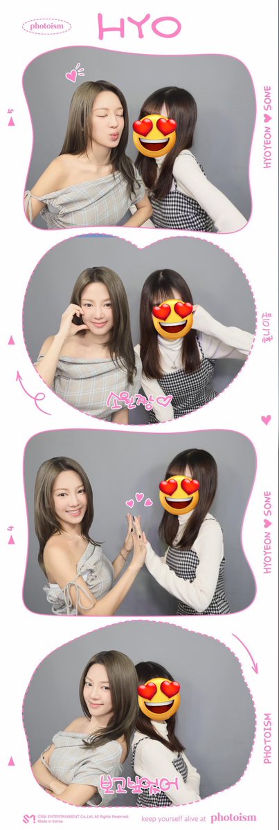 9ggQoo's tweet photo. ヒョヨンちゃんとフォトイズム💗 https://t.co/EAOhg7RJk6