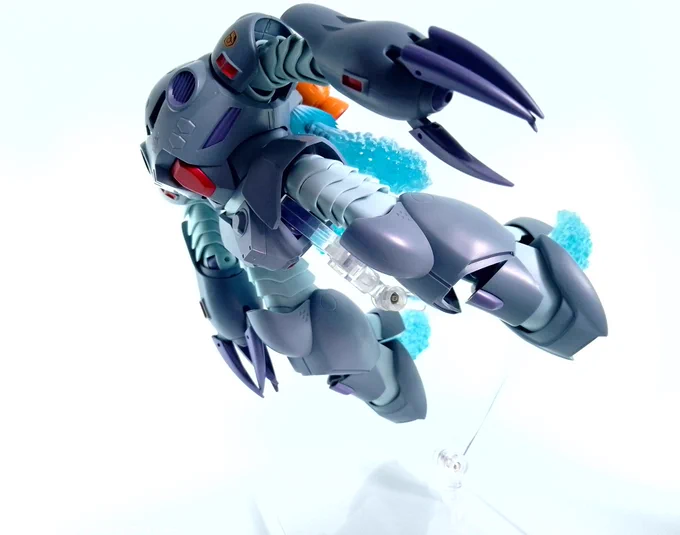 待望のロボット魂ズゴックE どこからどう見ても完璧なズゴックEで最高! やっぱ水陸両用機なんだよな ハイゴッグから随分待たされた甲斐があったというもの