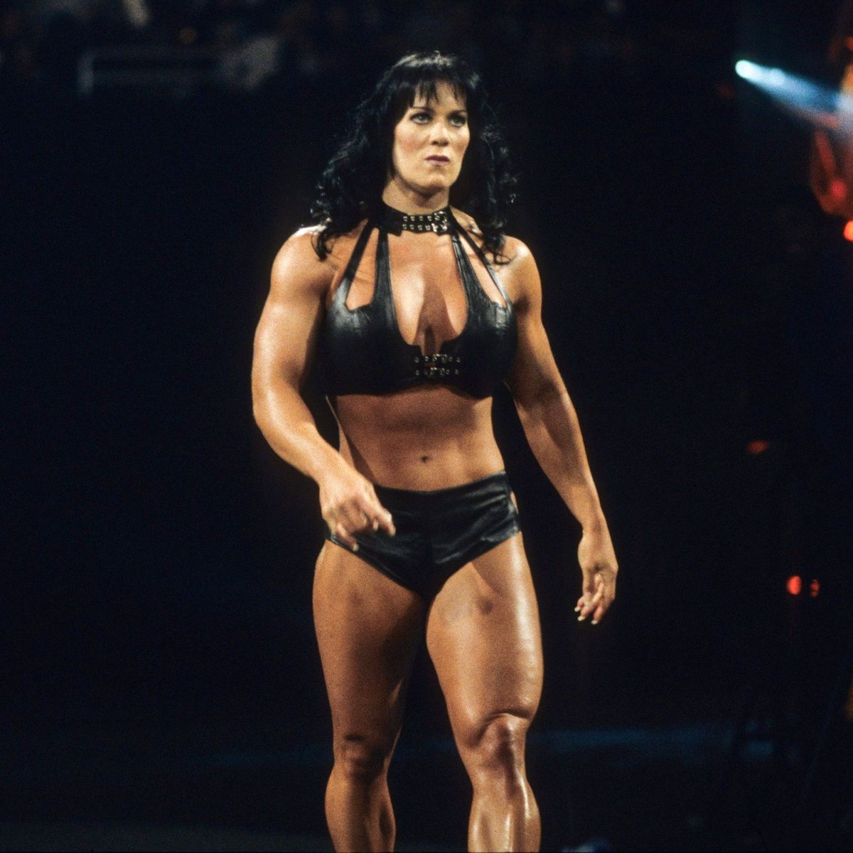 WWFWrestling1's tweet photo. History made on this day in 1999 when Chyna became the first woman to participate in a Royal Rumble match. #WWF #WWE #JoanieLaurer #Chyna https://t.co/4fZIirnWvk