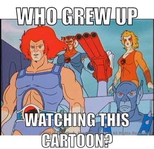 41 years ago today, the "ThunderCats" cartoon first aired.