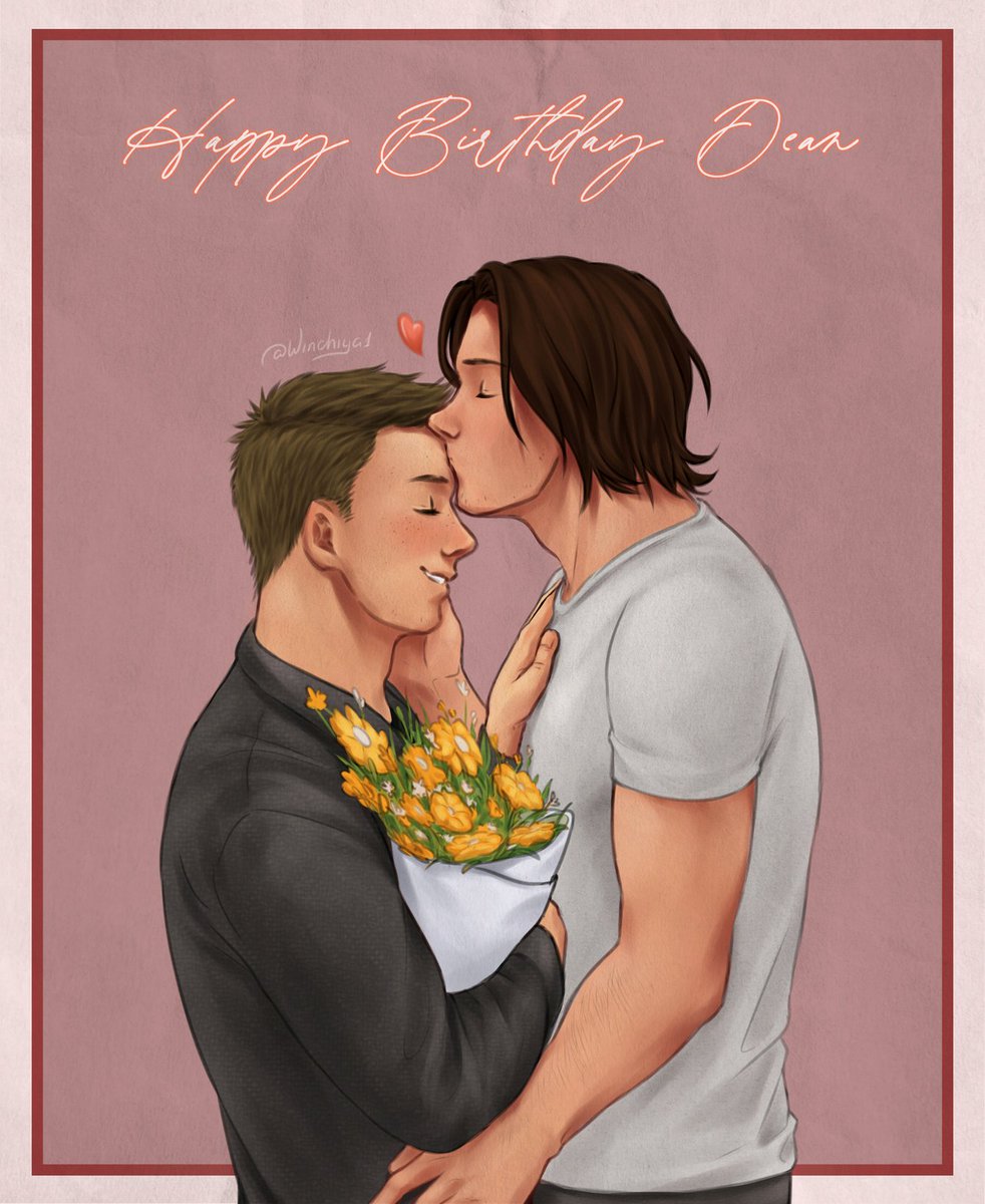 #HappyBirthdayDeanWinchester 🎉
#sd #wincest